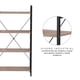 thumbnail image 4 of Librero Biblioteca Estilo Industrial Simil Madera 5 estantes, 4 of 6