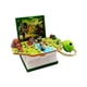 thumbnail image 2 of Llavero De Dinosaurios 3D, Juguetes, Llavero De Libro 3D Para Niños Y Niñas, Recuerdos De Fiesta, Dinosaurio Verde, 2 of 5