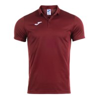 Polera Polo Hombre Hobby Burdeo Joma