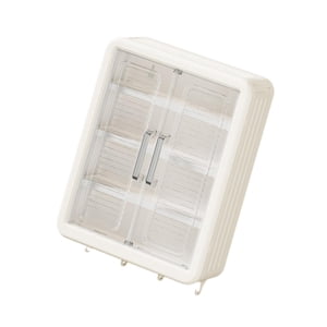 Magideal - Armario De Baño Organizador De Maquillaje Para Baño Organizador De Cosméticos De Montaje En Pared Para Accesorios De Baño Cocina Decoración Del Hogar