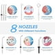thumbnail image 3 of Irrigador bucal con hilo dental TUREWELL, 600 ml, limpiador dental, 3 of 3