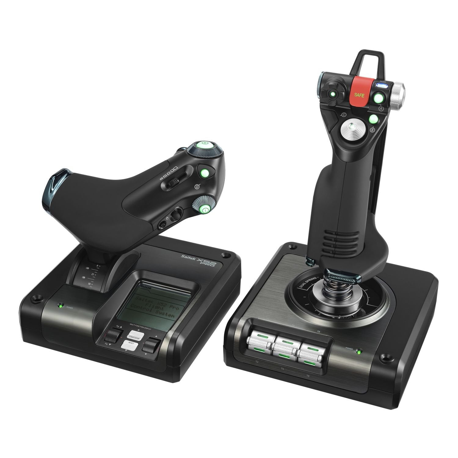 Sistema De Control De Vuelo Logitech G Saitek X52 Pro Para Pc