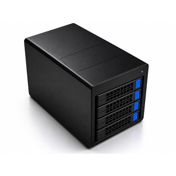 Caja externa HDD IO CREST 4 bahías SATA + 1 M.2 NVMe USB 4.0
