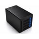 thumbnail image 1 of Caja externa HDD IO CREST 4 bahías SATA + 1 M.2 NVMe USB 4.0, 1 of 8