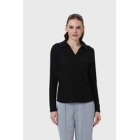 Fashionspark - Polera Mujer Camman Rib Negro