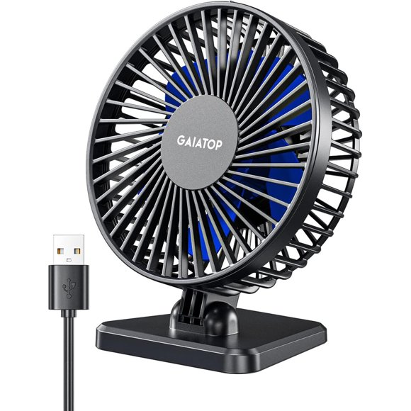 Ventilador USB Gaiatop TF30 de 3 velocidades, 5 V y 5 W