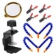thumbnail image 4 of 1x Tercera Herramienta De Ayuda De Manos Abrazadera De Escritorio Flexible De 4 Brazos Para Soldar Soporte De PCB, 4 of 5