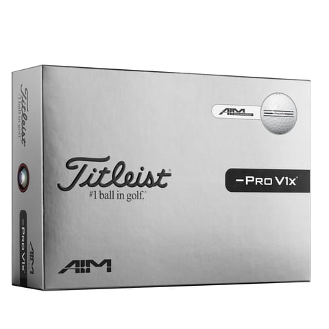 Alineación Mejorada Del Tablero Izquierdo De La Pelota De Golf Titleist Pro V1X