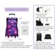 thumbnail image 2 of Mochila con Ruedas ETAISHOW Galaxy 32x20x43 cm, 2 of 6