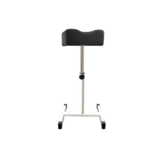 Taburete de manicura ajustable para pedicura CHAOEEMY, negro