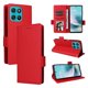 thumbnail image 1 of Funda Cartera para Motolora Moto G57 Power Tapa Flip con Ranuras y Soporte Rojo, 1 of 5