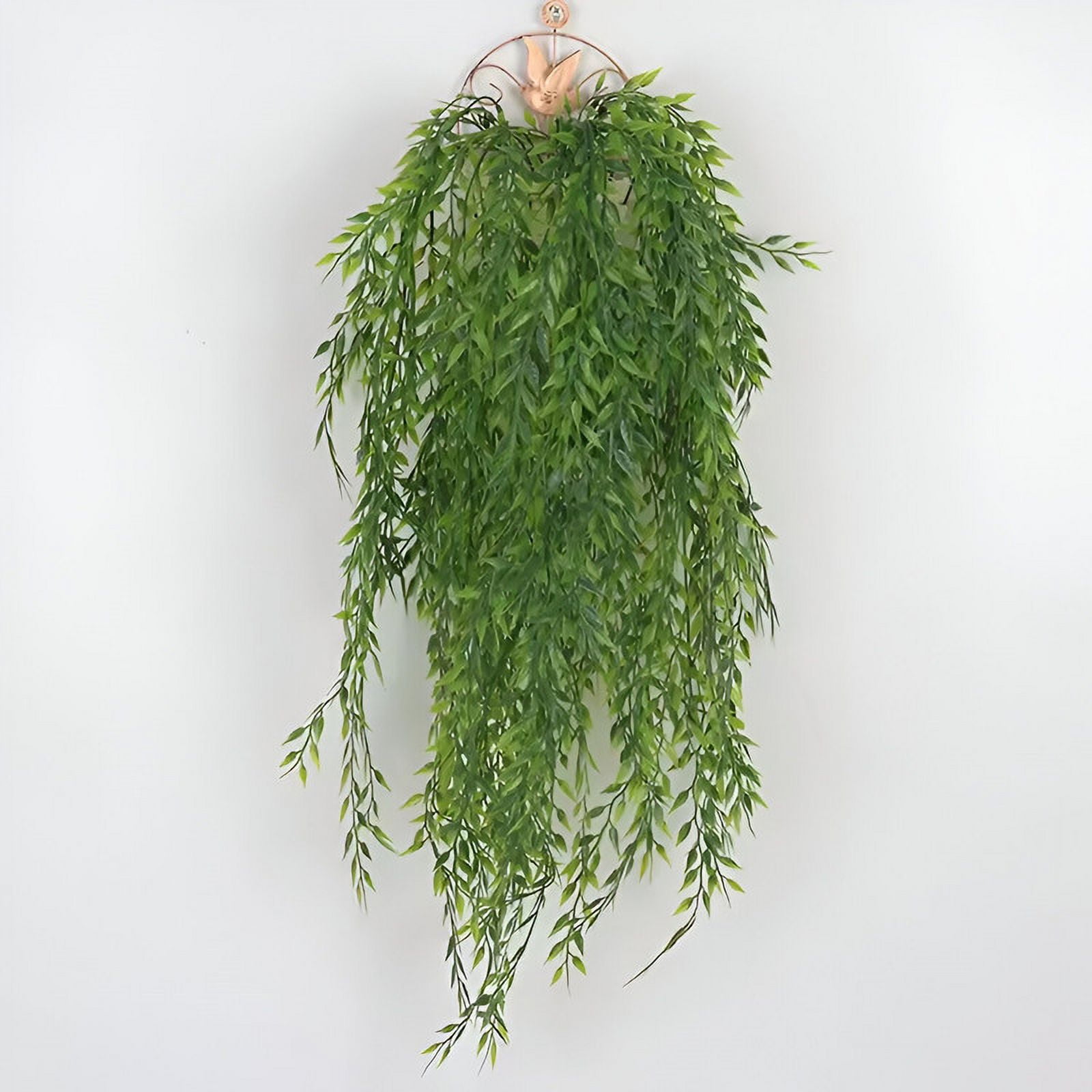 Genérico - Set 2 Plantas Artificial Sauce Lloron Guirnalda Hogar Lau