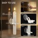 thumbnail image 2 of Velas LED para ventana fclayvts Pack de 12 Crepúsculo a Amanecer, 2 of 9