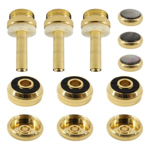 Bothyi - Accesorio De Trompeta Accesorios De Instrumentos Musicales Reemplazar Piezas Profesional Dorado