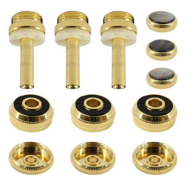 Accesorio De Trompeta Accesorios De Instrumentos Musicales Reemplazar Piezas Profesional Dorado