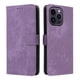 thumbnail image 2 of Funda Billetera para iPhone 14 Pro Max con Soporte - Cartera de Cuero con Ranuras Morado, 2 of 5
