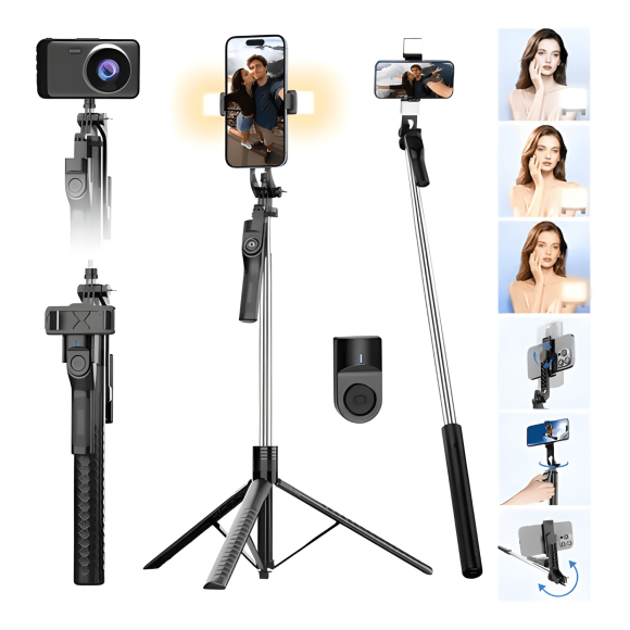 1.9 M Trípode Para Celular Selfie Stick Para Telefono #1