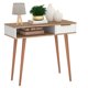 thumbnail image 1 of Arrimo Ra22Arr 1 Cajón 1 Nicho Patas De Madera Miel - Blanco, 1 of 5
