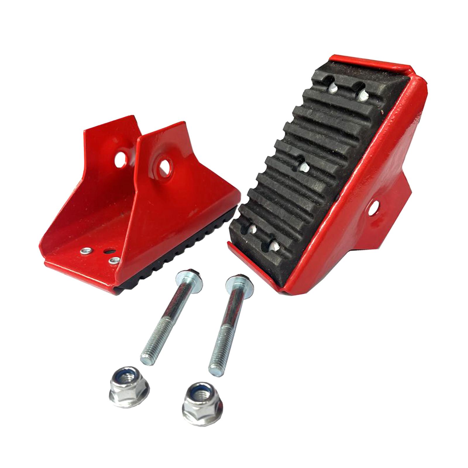 Magideal - Juego De Zapatos Con Cubierta De Escalera De Extensión De 2 Piezas, Accesorios De Cubierta De Almohadilla Para Pie, Pies De Escalera De Extensión Fáci