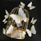 thumbnail image 2 of 12pcs 3D Imitation Butterfly Wall Stickers, Glitter Butterfly Stickers, Room Wall Decor, 2 of 3