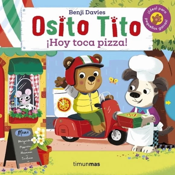 Libro Osito Tito. ¡Hoy toca pizza! - Benji Davies