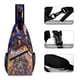 thumbnail image 3 of Archer Riñonera Bandolera con Estampado Integral para Hombres y Mujeres, Bolso Cruzado Gráfico de Tendencia, Mochila de Hombro Streetwear para Ciclismo y Deportes, Riñonera Versátil Casual, 3 of 6