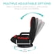 thumbnail image 2 of Silla para videojuegos Best Choice Products, gira 360° con soporte lumbar, 2 of 7