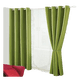 thumbnail image 2 of Set De Cortina Blackout 2 Paños Argollas 8 Piezas Verde Isidora Doral, 2 of 2