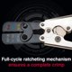 thumbnail image 2 of Herramienta de crimpado Master Appliance 35084 de carraca AWG 22-10, 2 of 8