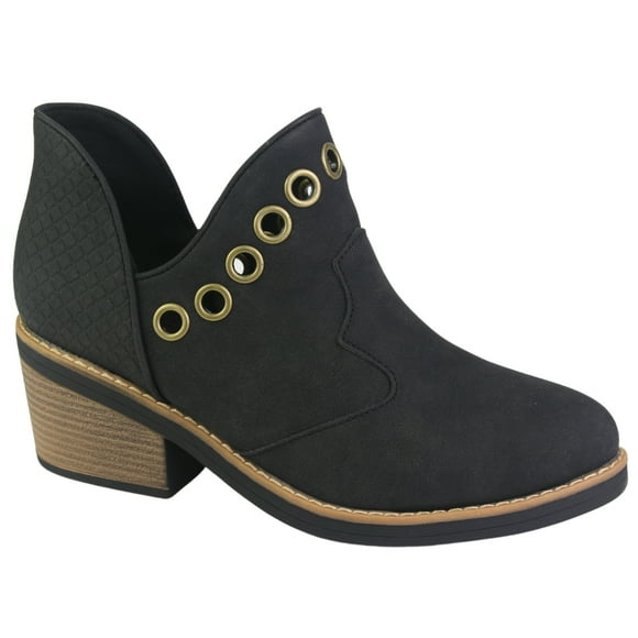 Botin Chalada Mujer Camp-15 Negro Casual