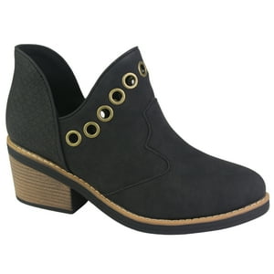 Botin Chalada Mujer Camp-15 Negro Casual