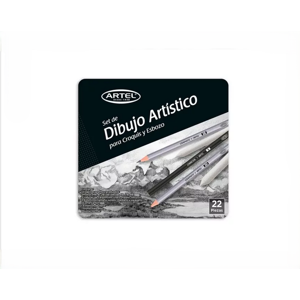 Artel - Set De Dibujo Artistico Para Croquis Y Esbozo 22 Piezas Pack