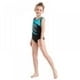 thumbnail image 5 of Maillot de gimnasia brillante para niñas, traje deportivo para entrenamiento de ballet y danza, de 4 a 14 años, 5 of 7