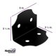 thumbnail image 3 of Soportes de refuerzo para exteriores National Hardware Hartley 13x9 cm, 3 of 7
