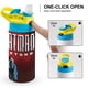 thumbnail image 4 of Batman del Futuro Botella de Agua con Tapa Pop Top de Un Toque, Acero Inoxidable, a Prueba de Fugas, para Deportes, Botella Infantil azul 12 oz, 4 of 6