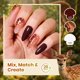 thumbnail image 3 of Set de esmaltes de gel Beetles Deerwood Tale 10 piezas con efecto cat eye, 3 of 9