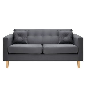 Bodevir - Sofa New Retro 3C Felpa 05 Gris