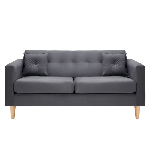 Bodevir - Sofa New Retro 3C Felpa 05 Gris