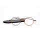 thumbnail image 4 of Gafas de lectura ThinOptics Round Brown con aumento 2.5, 4 of 9