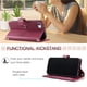 thumbnail image 4 of Funda Acolchada con Anilla y Correa para Xiaomi Redmi Note 14 Pro 5G Slots para Tarjetas Rojo, 4 of 5