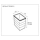 thumbnail image 3 of Balde con Tapa 14 Lt HAILO Gris Pack, 3 of 3