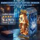 thumbnail image 3 of Kit DIY Mccreadee Book Nook Rompecabezas 3D de Madera con Luz LED, 3 of 7