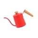 thumbnail image 1 of Tetera De Café Con Tapa 350ml Hervidor De Agua Para Camping Barista Regalo Rojo, 1 of 3