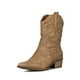 thumbnail image 5 of Botin Casual Mujer Moda Vintage Cowboy Bordado Weide QBM20, 5 of 9