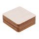 thumbnail image 3 of Placa cuadrada de madera en blanco sin terminar recorte de madera formas artesanías 10 unids 80x5mm, 3 of 5