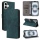 thumbnail image 5 of Funda Billetera para iPhone 16 Plus con Soporte - Cartera de Cuero con Ranuras Verde, 5 of 5