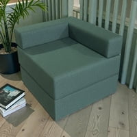 Diseños Valestrini - Sofa Cama Arkos En Lino Verde