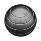 thumbnail image 5 of Giroscopio Fidget Descompresión Juguete Ilusión óptica Bola Negro Peque?o, 5 of 5