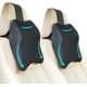 thumbnail image 1 of XmhyTop Paquete de 2 Almohadas Cervicales para Coche, Espuma Viscoelástica 100%, Funda Transpirable Retirable, Ergonómica, Correa Ajustable, Beige, 1 of 5