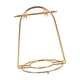 thumbnail image 1 of Estante Para Tazas De Café, Soporte Moderno Y Elegante Para Tazas, Soporte De Vidrio Para Encimera, 4 Tazas, Dorado, 1 of 3